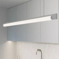 Keel™ LED Linear Pendant Light -City Lights Store sonneman lighting keel led linear pendant light lifestyle 05 7331e433 2f44 4bb0 8330 2a5b362a8ae1