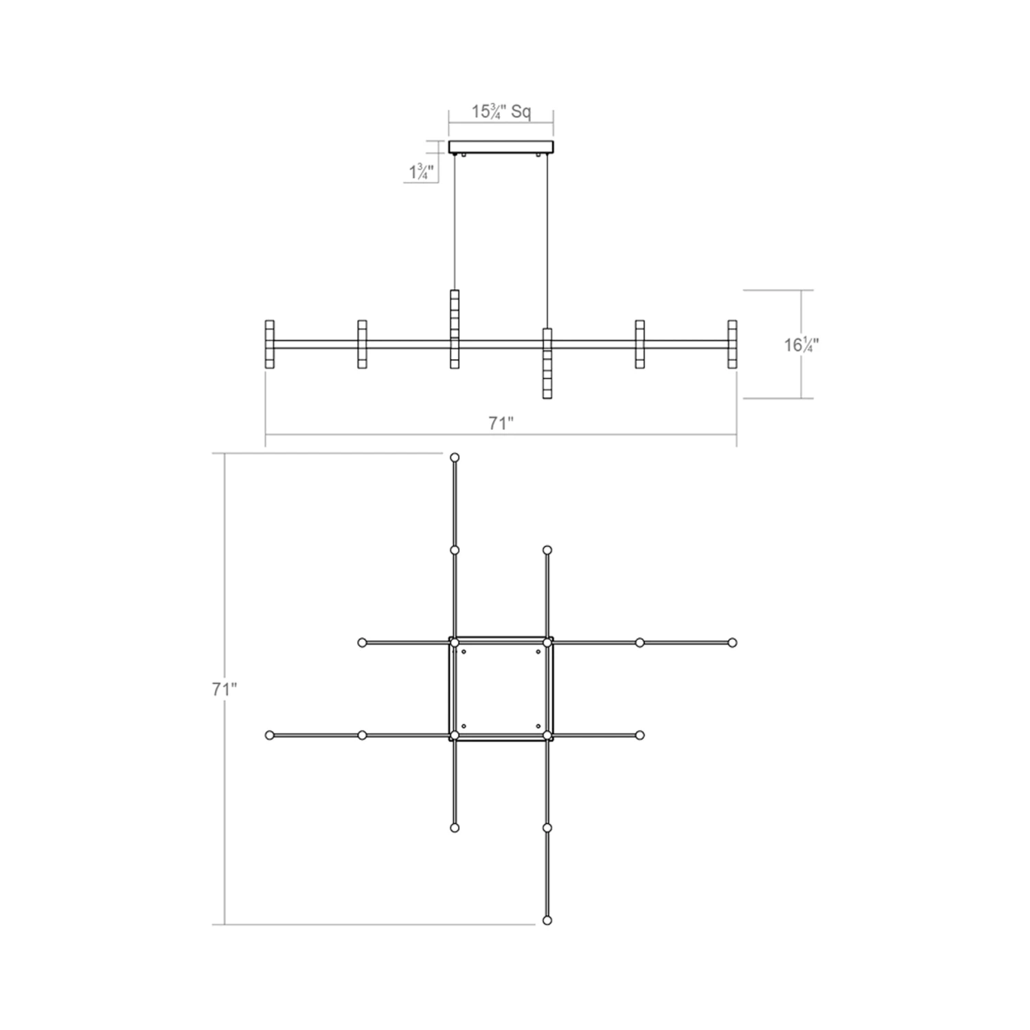 Systema Staccato™ LED Pendant Light 6 Systema Staccato™ LED Pendant Light - Image 4