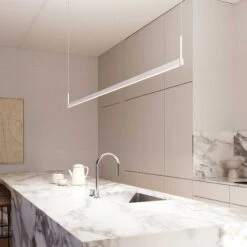 Thin-Line™ LED Pendant Light -City Lights Store sonneman lighting thin line led pendant light lifestyle 04 e53fe3da 0878 45f8 8f7b f0f18ae146be