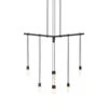 Suspenders® 1-Tier Tri-Bar LED Pendant Light