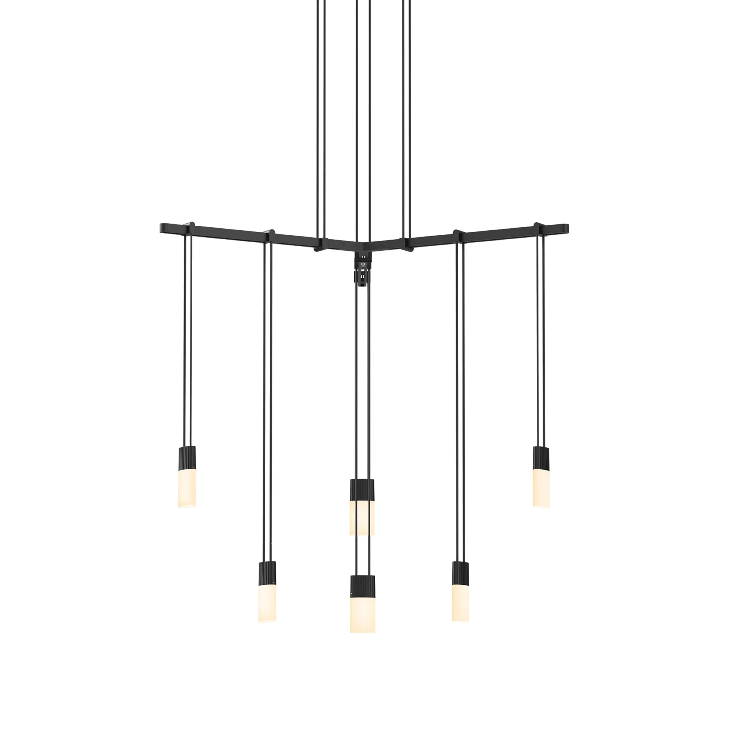 Suspenders® 1-Tier Tri-Bar LED Pendant Light 3 Suspenders® 1-Tier Tri-Bar LED Pendant Light