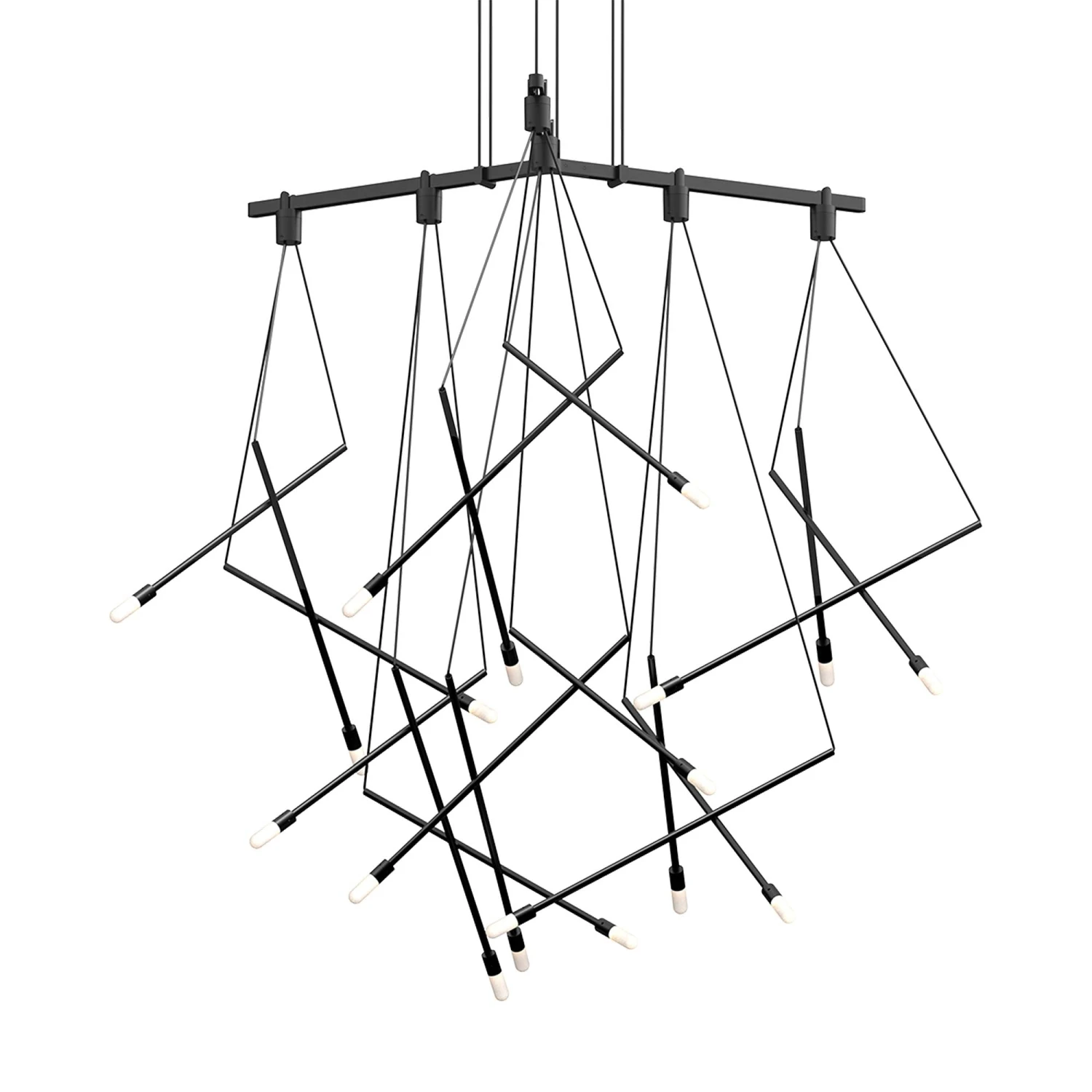 Suspenders® 1-Tier Tri-Bar LED Pendant Light 11 Suspenders® 1-Tier Tri-Bar LED Pendant Light - Image 9