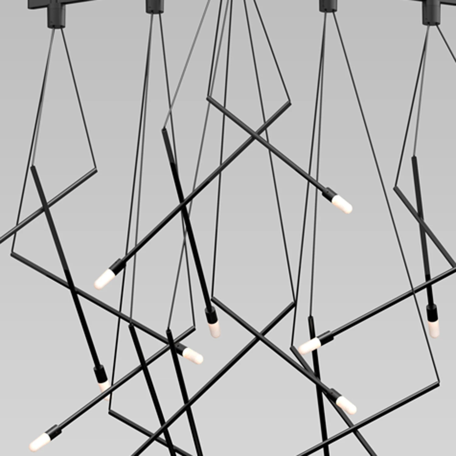 Suspenders® 1-Tier Tri-Bar LED Pendant Light 9 Suspenders® 1-Tier Tri-Bar LED Pendant Light - Image 7