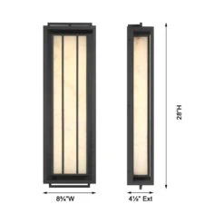 Eastly Outdoor LED Wall Light -City Lights Store the great outdoors eastly outdoor led wall light line drawing 03 def80673 23a7 400b a587 d2701e5eef1c