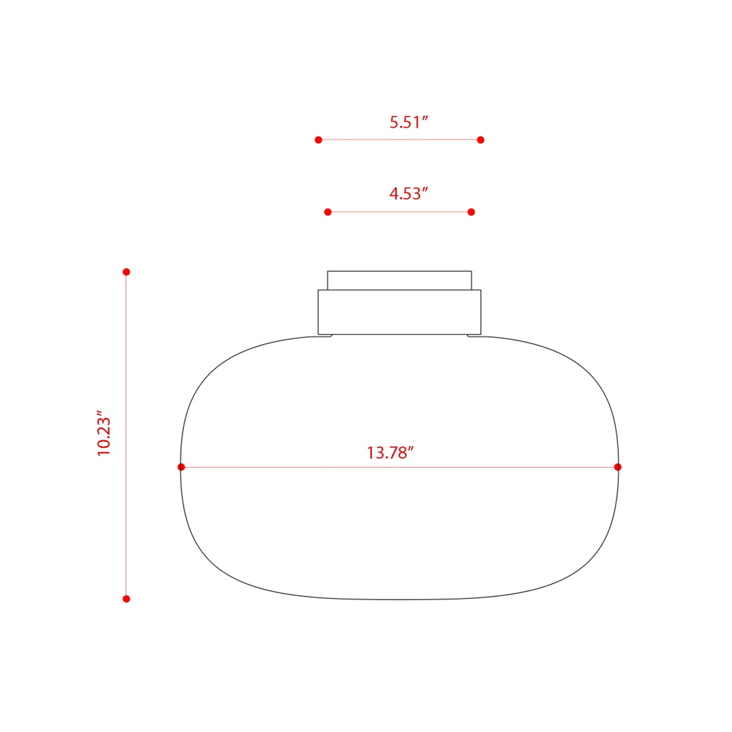Legier LED Flush Mount Ceiling Light 7 Legier LED Flush Mount Ceiling Light - Image 5