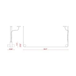 Nastro LED Linear Pendant Light 23 Nastro LED Linear Pendant Light -City Lights Store tooy nastro led pendant light line drawing 01 f37b4a56 5dc0 42ca b087 bf42e351b930