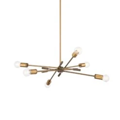 Chino Chandelier 6 Chino Chandelier -City Lights Store troy lighting chino chandelier 02