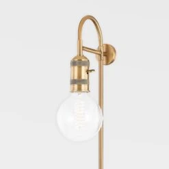 Dean Plug-In Wall Light 7 Dean Plug-In Wall Light -City Lights Store troy lighting dean plug in wall light 02