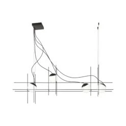 Plot Frame LED Pendant Light -City Lights Store vistosi plot frame led pendant light 02