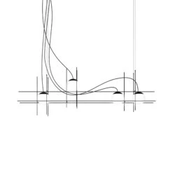 Plot Frame LED Pendant Light -City Lights Store vistosi plot frame led pendant light 10