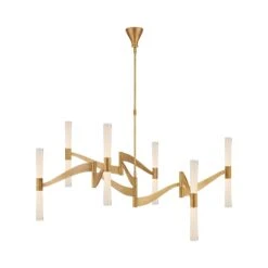Brenta LED Chandelier 18 Brenta LED Chandelier -City Lights Store visual comfort brenta led chandelier 01