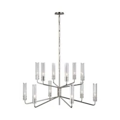 Casoria Two-Tier Chandelier -City Lights Store visual comfort casoria two tier led chandelier 04