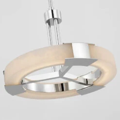 Covet Ring LED Chandelier -City Lights Store visual comfort covet ring led chandelier 16