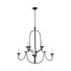Flemish Chandelier -City Lights Store visual comfort flemish chandelier 01a