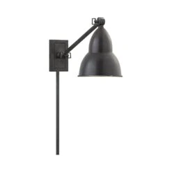 French Library Arm Wall Light -City Lights Store visual comfort french library arm led wall light 02