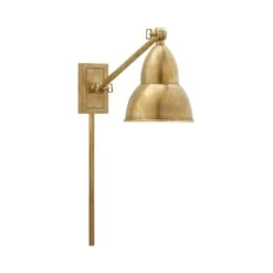 French Library Arm Wall Light -City Lights Store visual comfort french library arm led wall light 03
