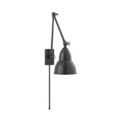 French Library Double Arm Wall Light