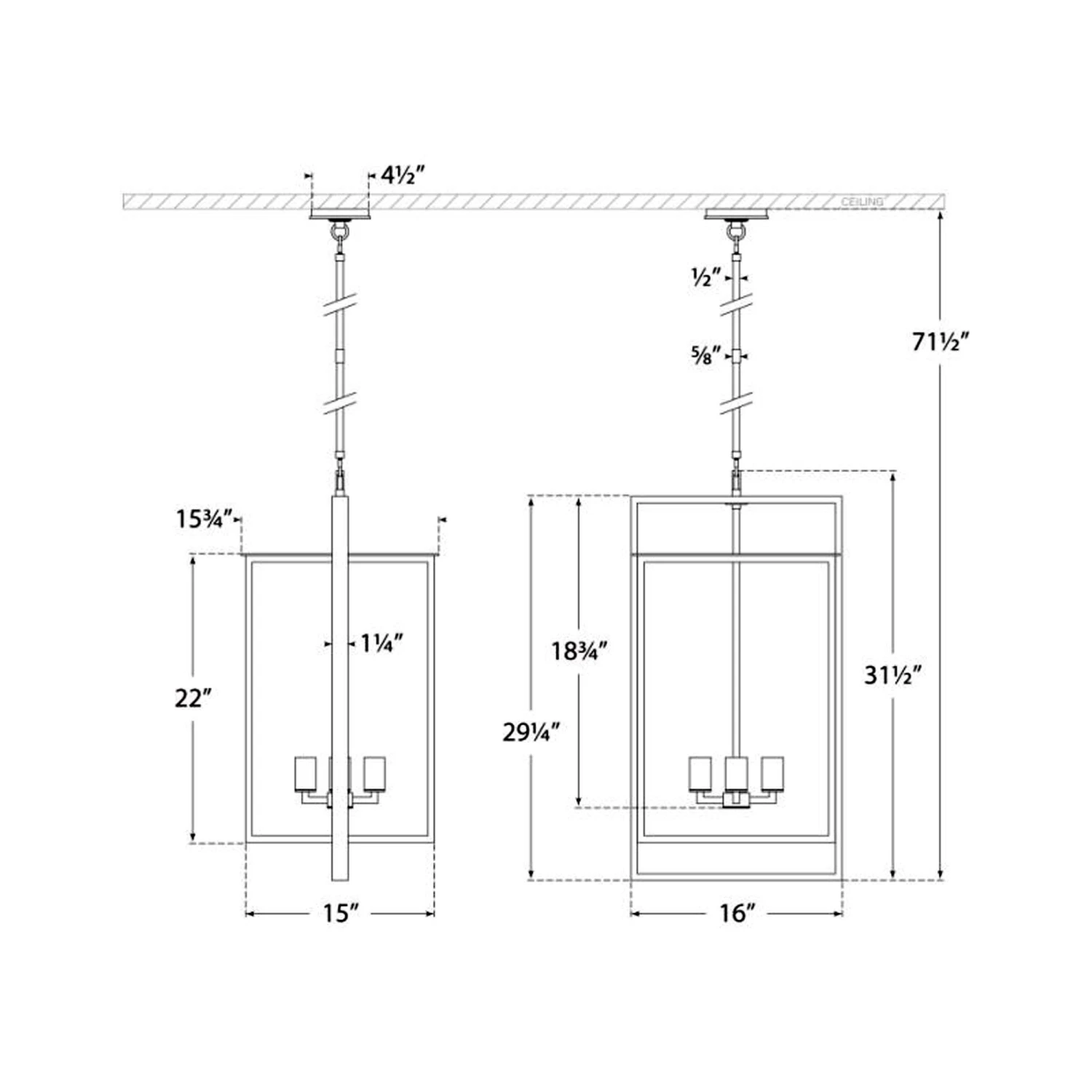 Halle Outdoor Pendant Light 6 Halle Outdoor Pendant Light - Image 4