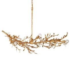 Mandeville Linear Chandelier -City Lights Store visual comfort mandeville linear chandelier 04