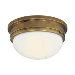 Marine Round Flush Mount Ceiling Light 22 Marine Round Flush Mount Ceiling Light -City Lights Store visual comfort marine round flush mount ceiling light 09
