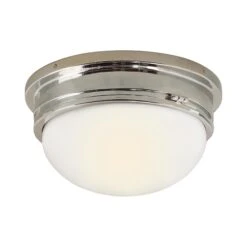 Marine Round Flush Mount Ceiling Light 23 Marine Round Flush Mount Ceiling Light -City Lights Store visual comfort marine round flush mount ceiling light 10