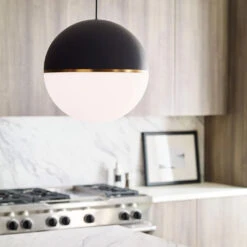 Akova Grande Pendant Light -City Lights Store visual comfort modern akova grande pendant light lifestyle 04 7a98197f 68b1 424d 84f4 0576a7cb202a
