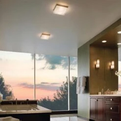 Boxie LED Flush Mount Ceiling Light -City Lights Store visual comfort modern boxie led flush mount ceiling light lifestyle 04 a8e4c5f2 8571 48e2 8f60 5fcd9a26a7af