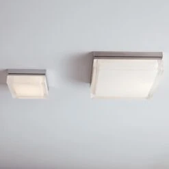 Boxie LED Flush Mount Ceiling Light -City Lights Store visual comfort modern boxie led flush mount ceiling light lifestyle 07 101cf12d f5cb 4757 a640 c857b1d45834