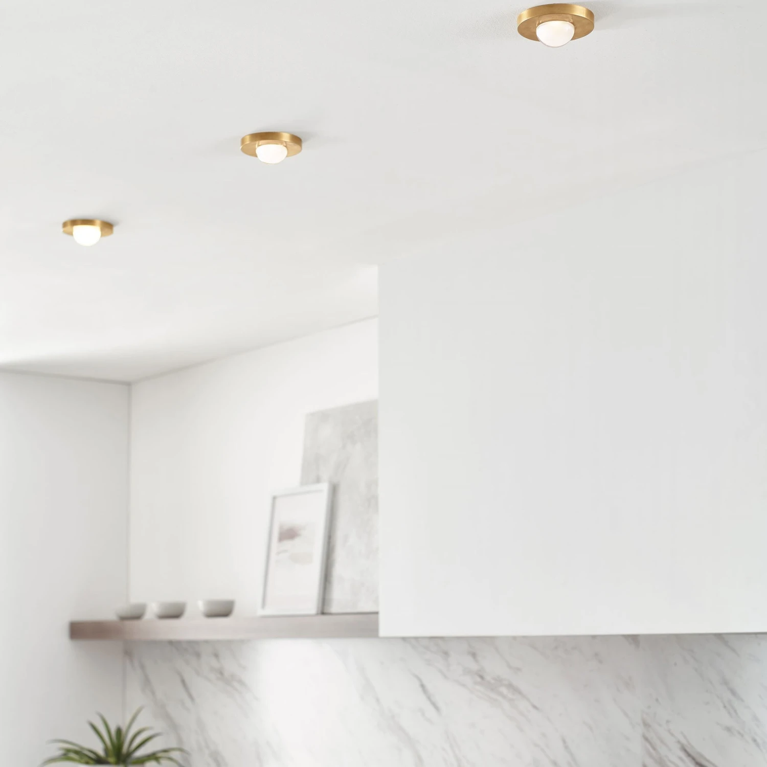 Ebell LED Flush Mount Ceiling Light 4 Ebell LED Flush Mount Ceiling Light - Image 2