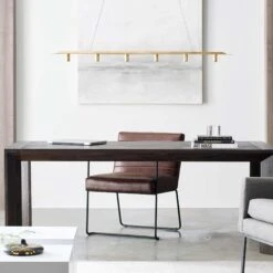 Ponte LED Linear Pendant Light -City Lights Store visual comfort modern ponte led linear pendant light lifestyle 02 498746f1 d07b 43af bd1f c94fb9bc8572