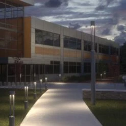 Turbo Outdoor LED Light Column -City Lights Store visual comfort modern turbo outdoor led light column lifestyle 02 e27707d7 94dd 4c59 9b2b 5594a2768e9b