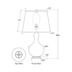Addison Table Lamp -City Lights Store visual comfort signature addison table lamp line drawing 0336373a fb64 4e9e 9ace e75ba27659fe