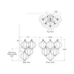 Caselli Wall Light -City Lights Store visual comfort signature caselli wall light line drawing bbc4abcb 5032 47ec 8422 d7ff893e163d