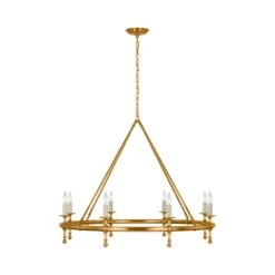 Classic Ring Chandelier -City Lights Store visual comfort signature classic ring chandelier 07 08b641a6 9ef2 4329 b1b8 9ecf1fc2ffe0