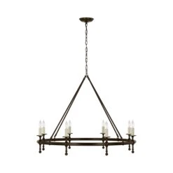 Classic Ring Chandelier -City Lights Store visual comfort signature classic ring chandelier 08 ed90414b ff28 4222 ad58 8dd7ca6af501