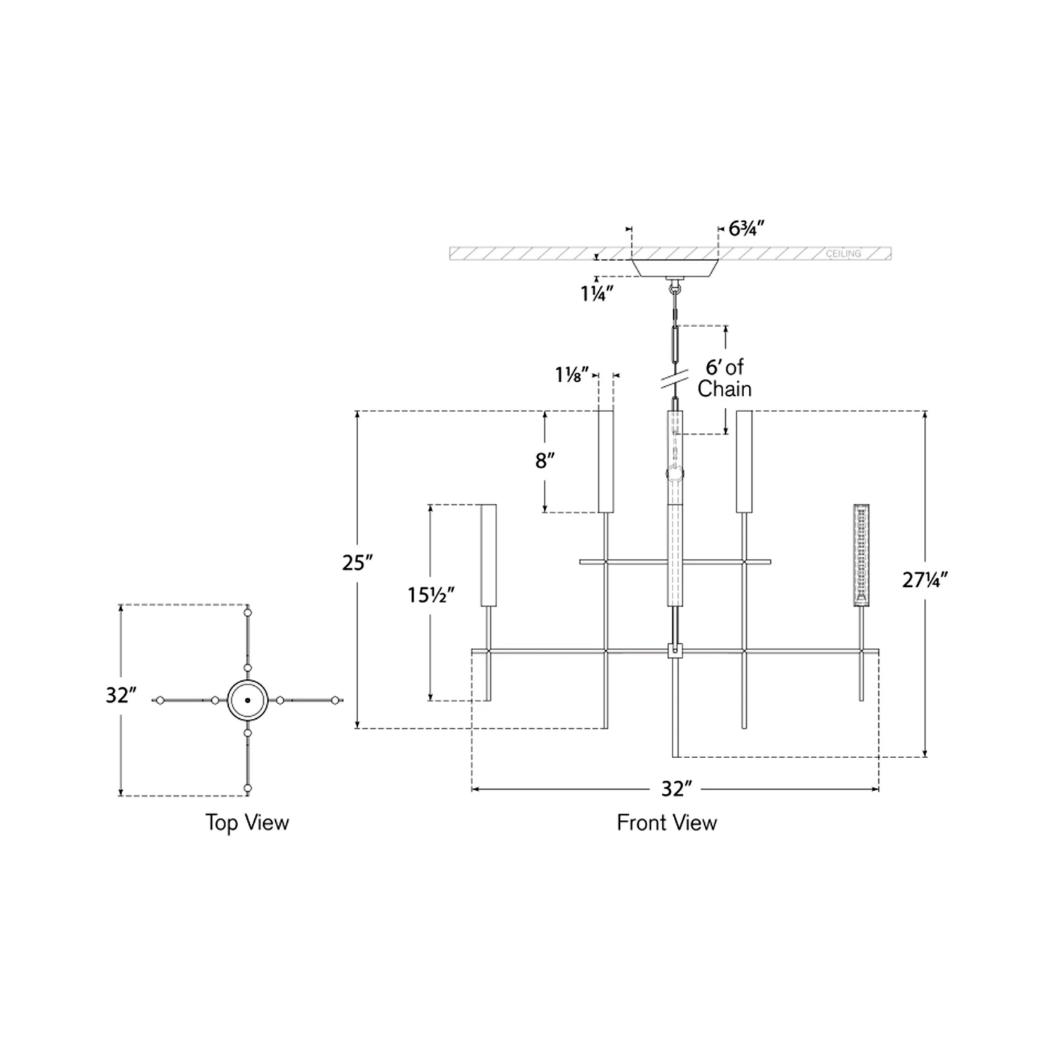 Fay LED Chandelier 11 Fay LED Chandelier - Image 9