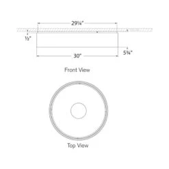 Shaw LED Flush Mount Ceiling Light 29 Shaw LED Flush Mount Ceiling Light -City Lights Store visual comfort signature shaw led flush mount ceiling light line drawing 140924 05 62717993 4793 4eba b4df c91b78c36b4f