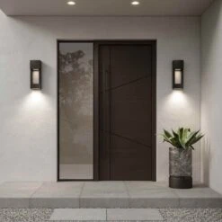 Testa Outdoor LED Wall Light -City Lights Store visual comfort studio testa outdoor led wall light lifestyle 01 491e5179 ae8c 4370 be1f f8cba2e31fe2