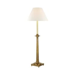 Swedish Column Buffet Table Lamp