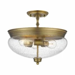 Z-LIte Amon Semi Flush Mount Ceiling Light