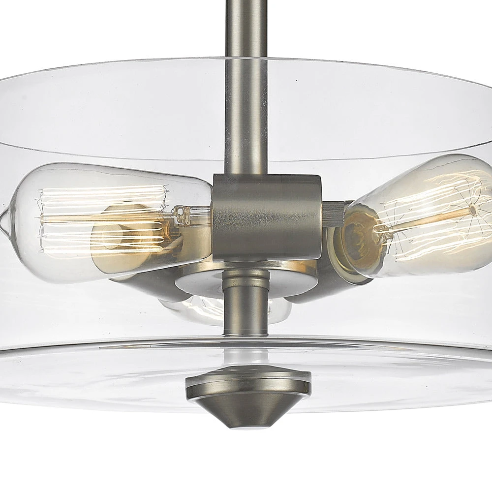 Z-LIte Annora Semi Flush Mount Ceiling Light 5 Z-LIte Annora Semi Flush Mount Ceiling Light - Image 3