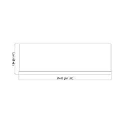 Z-LIte Arlo Round Flush Mount Ceiling Light 32 Z-LIte Arlo Round Flush Mount Ceiling Light -City Lights Store z lite arlo round flush mount ceiling light line drawing 02 1f6cd9e4 8226 41e6 af25 45c9a818afbc