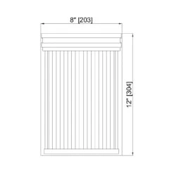 Z-LIte Carnaby Wall Light 27 Z-LIte Carnaby Wall Light -City Lights Store z lite carnaby wall light line drawing ecfe1688 f390 4722 8039 f388b687cc8b