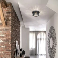 Z-LIte Clarion Flush Mount Ceiling Light -City Lights Store z lite clarion flush mount ceiling light lifestyle 03 dc80333f 873b 4505 ab44 f3a6fd2c6ebd