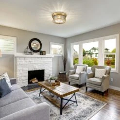 Z-LIte Clarion Flush Mount Ceiling Light -City Lights Store z lite clarion flush mount ceiling light lifestyle 06 294c5303 24c7 4a00 88a3 9b2dc943c3ce