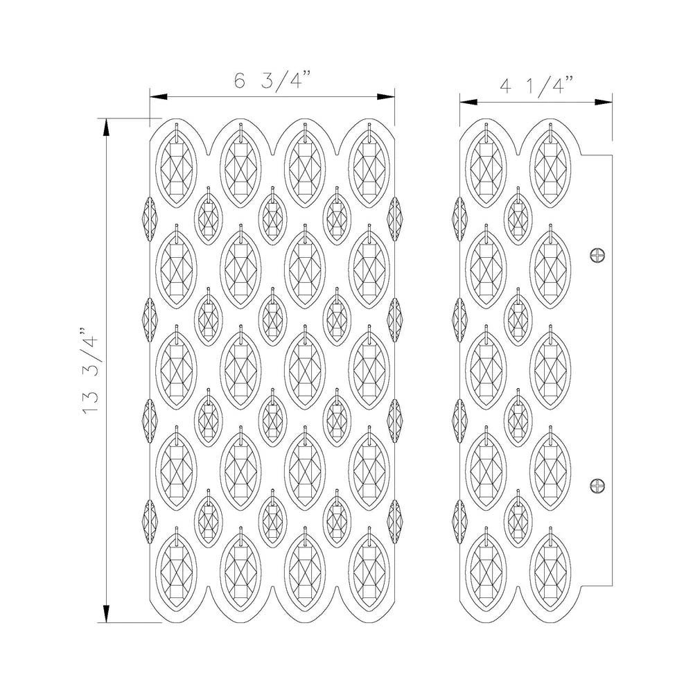 Z-LIte Dealey Crystal Wall Light 10 Z-LIte Dealey Crystal Wall Light - Image 8