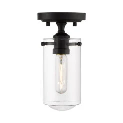 Z-LIte Delaney Semi-Flush Mount Ceiling Light -City Lights Store z lite delaney flush mount ceiling light 05 da598cf6 1a67 4aa0 8c64 35390d16e4ff