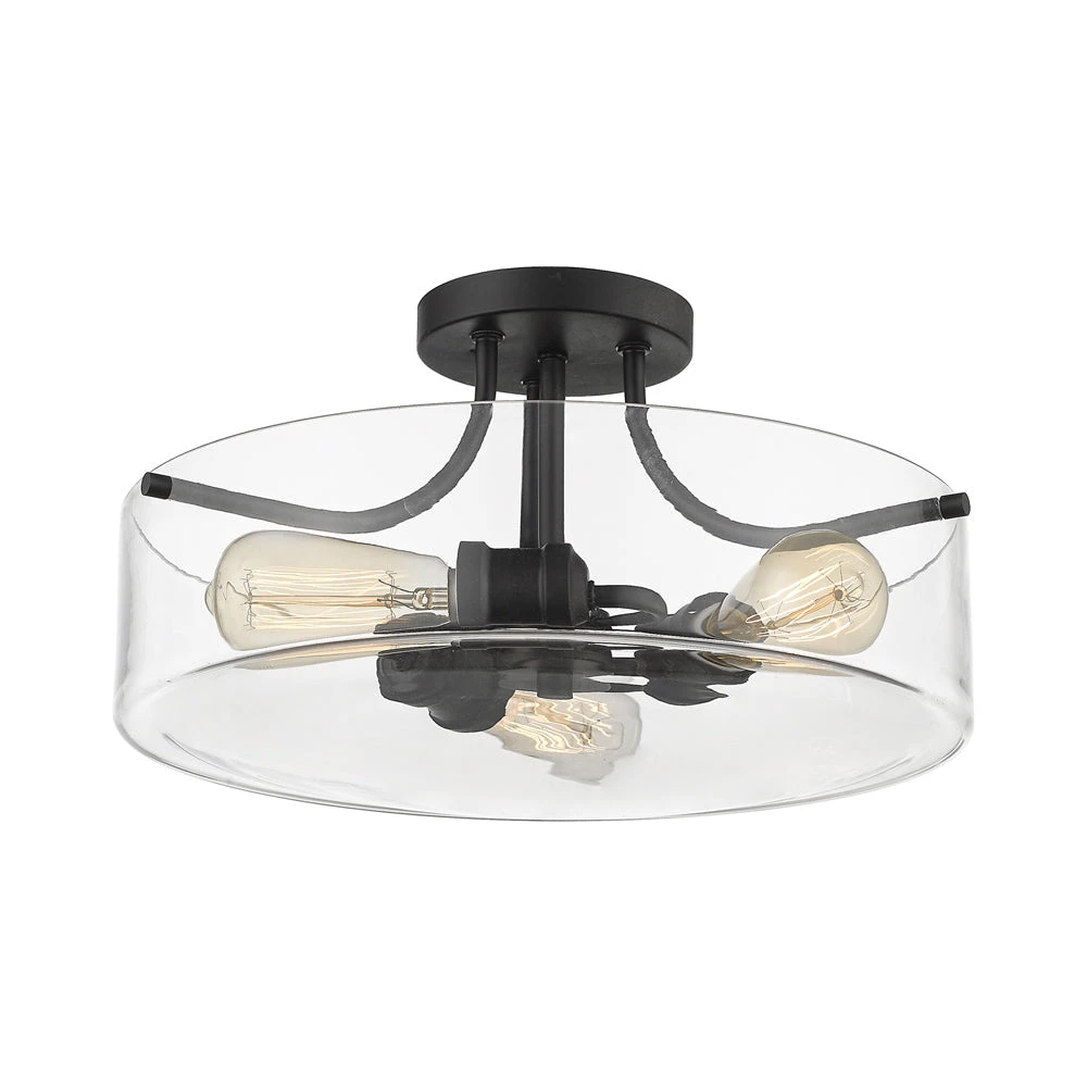 Z-LIte Delaney Flush Mount Ceiling Light 3 Z-LIte Delaney Flush Mount Ceiling Light
