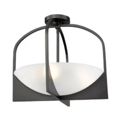 Z-LIte Devon Semi Flush Mount Ceiling Light