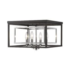 Z-LIte Euclid Flush Mount Ceiling Light -City Lights Store z lite euclid flush mount ceiling light 09 b15eeeea 37c5 4cc2 b8d0 c6307f728286